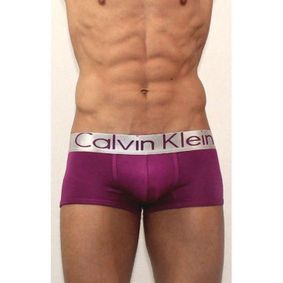 Фото Мужские трусы боксеры модальные фиолетовые Calvin Klein Violet Modal Trunks
