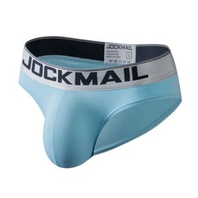 Фото Мужские трусы брифы голубые JOCKMAIL JM2029-17