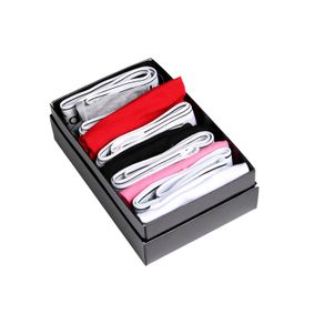 Фото Набор женских трусов слипов 5 в 1 (серый. красный, черный, розовый, белый) Calvin Klein Women 5-pack