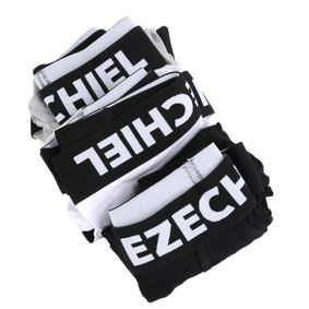 Фото Мужские трусы боксеры набор 3в1 (черные, серые, белые) Boefje Ezechiel