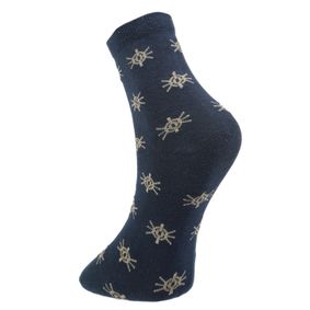 Фото Мужские носки синие с узором ROMEO ROSSI RR8002-3