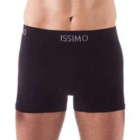 Фото Мужские трусы боксеры черные бесшовные ISSIMO BOXER 211