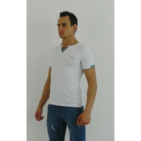 Фото Мужская футболка поло белая ETRO