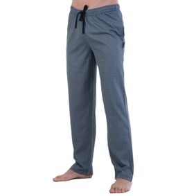 Фото Мужские домашние брюки серые с узором BUGATTI 54031/4008 635
