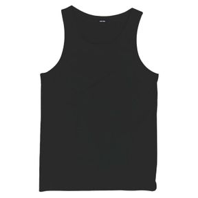 Фото Мужская майка черная HOM SUPREME COTTON Tanktop 401332_400004