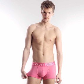 Фото Мужские трусы боксеры Calvin Klein Boxer Steel Pink Дания