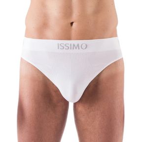 Фото Мужские трусы слипы белые бесшовные ISSIMO SLIP 210