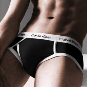 Фото Мужские трусы брифы Calvin Klein 365 Black White