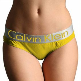 Фото  Женские трусы Calvin Klein Women Panty Yellow