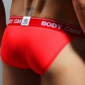 Фото Мужские трусы танга GMW Tanga Red