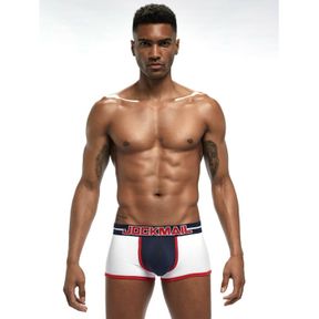 Фото Мужские трусы боксеры белые с push up JOCKMAIL JM6038-1