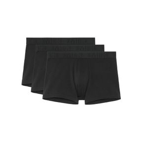 Фото Мужские трусы боксеры набор из 3-х штук (черные) HOM TONAL PACK #2 Boxer Briefs 3p 402437_40T001