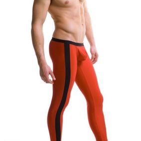 Фото Мужские леггинсы спортивные красные N2N X-Treme Runner Pants Red