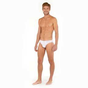 Фото Мужские трусы слипы белые HOM TENCEL SOFT Comfort Micro Briefs 402463_400003