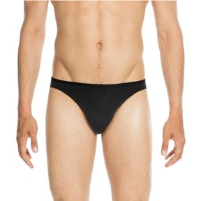 Фото Мужские трусы слипы черные HOM PLUMES Micro Briefs 404756_400004 