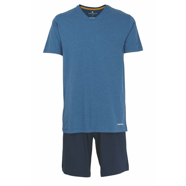 Мужская пижама с шортами синяя Tom Tailor 70991/5609 621 